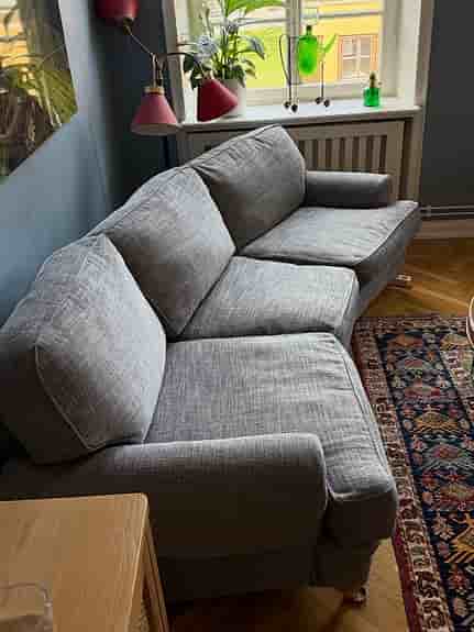 Välvd Howard soffa 3 sits - svensk tillverkad
