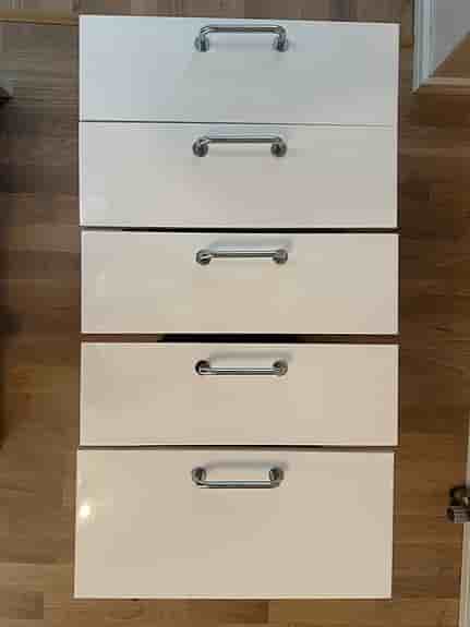 IKEA lådor inklusive skenor