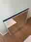 Evo spegel med LED-belysning 80x70 cm svart