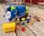 Playmobil sopbil med gubbar och tillbehör