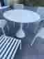 Nytt HAY Palissade Cone Table utebord 90 cm