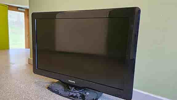 Philips LCD-TV svart