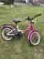Barn cykel rosa