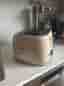 Smeg brödrost 4 skivor beige