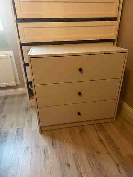 Ikea Gursken byrå beige