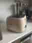Smeg brödrost 4 skivor creme