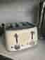 Smeg brödrost 4 skivor creme