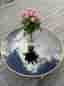 ROSE Soffbord med svart glas