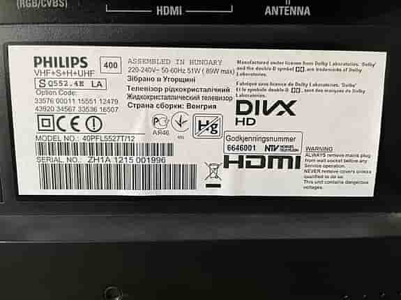 Philips 40” LED-TV