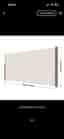 Utdragbar sidomarkis 300 x 180 cm beige
