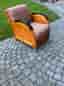 Nyrenoverad ’easy chair’, Svensk design.