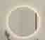 Spegel Corona 75 cm i diameter med LED-belysning