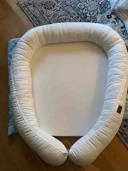 Tvillingnest vit/Beige