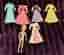 Polly Pocket Princess Matell 5 klänningar