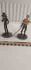 One Piece Samlarfigurer 14 cm Zoro & Rob Lucci  äldre modell (okänd tillverkare)