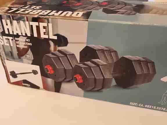 Dumbbell Set hantelset med justerbara vikter