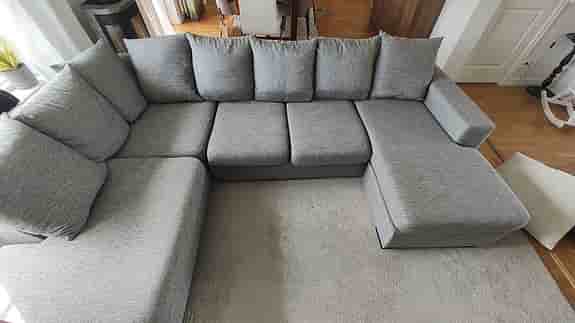 U-soffa från MIO, 5 sits