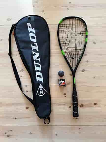 Dunlop Apex Infinity squashracket med boll