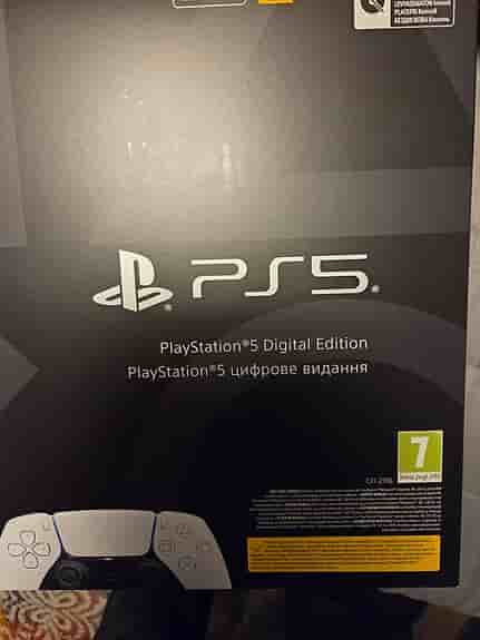 PlayStation 5 oöppnad