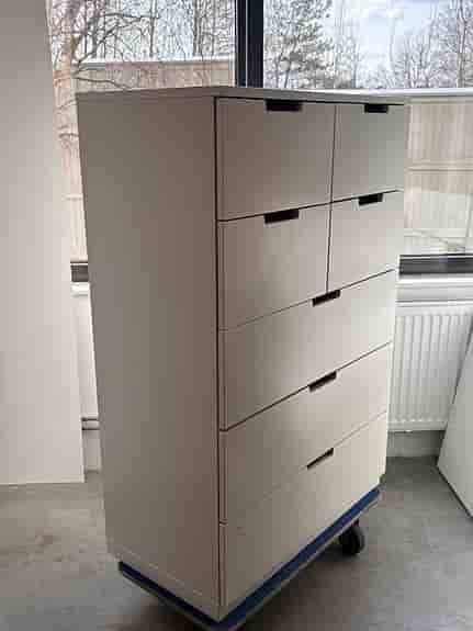 Ikea Nordli byrå med 7 lådor
