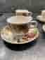 Kaffekoppar med fat, 4 st, Diamant Berry