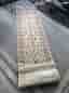 Rugvista gångmatta orientalisk mönstrad beige
