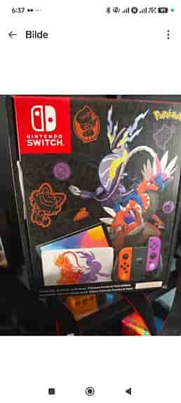 Nintendo Switch OLED Pokémon Scarlet & Violet Edition konsol med masse spel