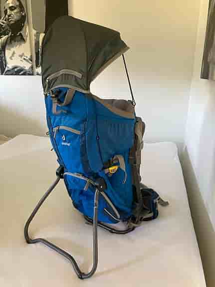 Deuter bärstol barn blå