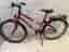Nyservad lila Crescent barncykel 24"