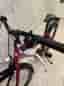 Nyservad lila Crescent barncykel 24"