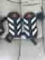 Adidas benskydd svart/vit