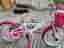 Barncykel 16 tum- front basket, side wheels and handle bar for training