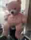 Stor rosa nalle