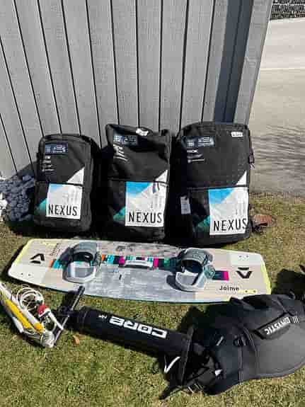 Komplett kitesurf-kit Duotone Nexus (3 kites) – nyskick!
