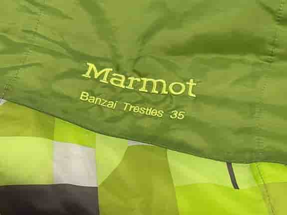 Barnsovsäck Marmot