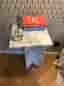 Arabescato marmor sängbord, sideboard