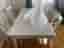IKEA matbord med 4 stolar vitt