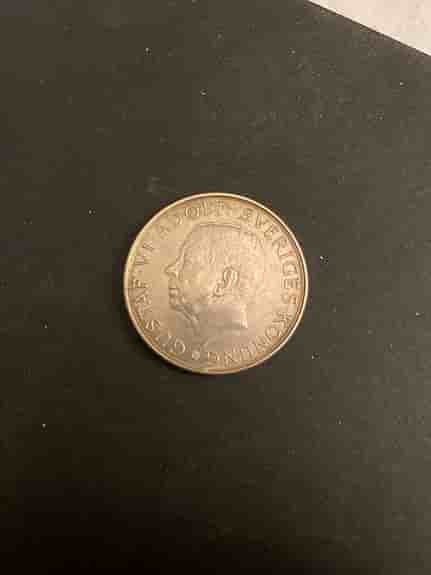 Svenskt (jubileumsmynt) 10 kr mynt, 1972