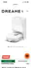 Dreame robotdammsugare D20 Ultra med laddstation vit