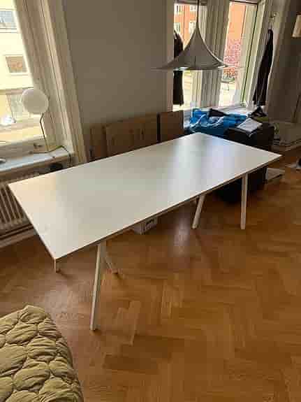 Loop Stand bord 180 cm vit