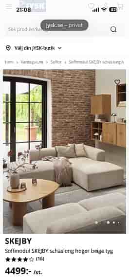 Modulsoffa Skejby