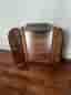 Vintage 3-delad bordsspegel