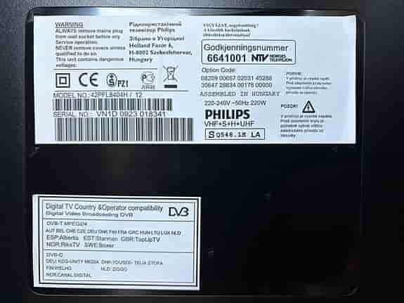 Philips 42" LCD-tv med Ambilight