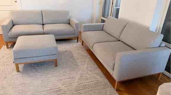 2x Bolia North soffa 2,5-sits