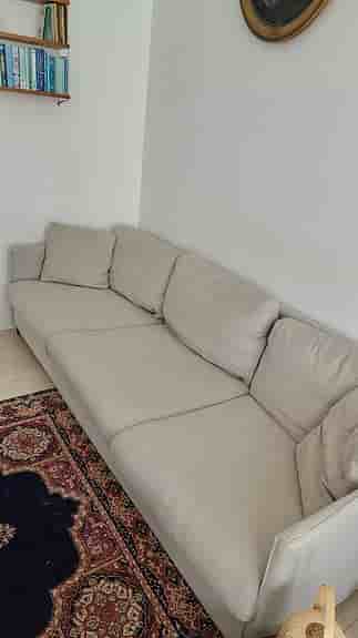 Furninova Petito 4-sits soffa, beige/sand, avtagbar klädsel (nypris 22000 kr)