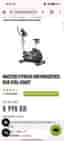 Master Fitness B30 motionscykel svart