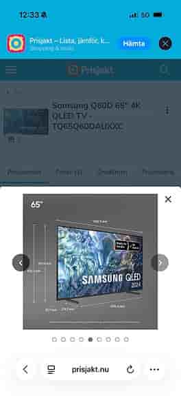 Samsung QLED 65" 4K TV