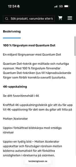 Samsung QLED 65" 4K TV