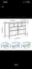 Ikea Hemnes byrå 8 lådor
