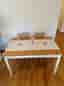IKEA LERHAMN Dining Table (4-6 persons) + 2 Chairs - Great Condition